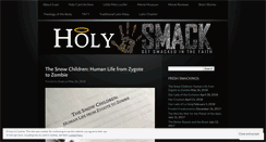 Desktop Screenshot of holysmack.com