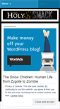 Mobile Screenshot of holysmack.com